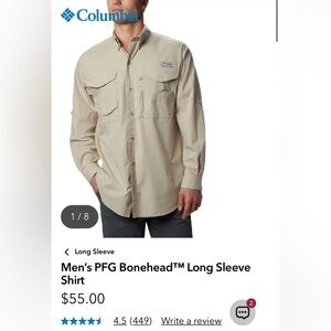 Columbia PFG Bonehead Long Sleeve Shirt